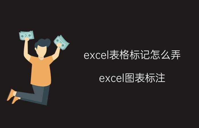 excel表格标记怎么弄 excel图表标注？